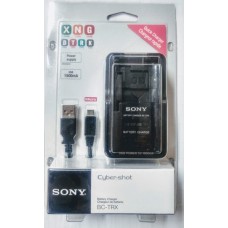 CARREGADOR DE BATERIA SONY BC-TRV 4-286-519-02 148782543 ~100V - 240V 50/60Hz 7-12VA 6W 0.2-0.1A 8.4V 400mA